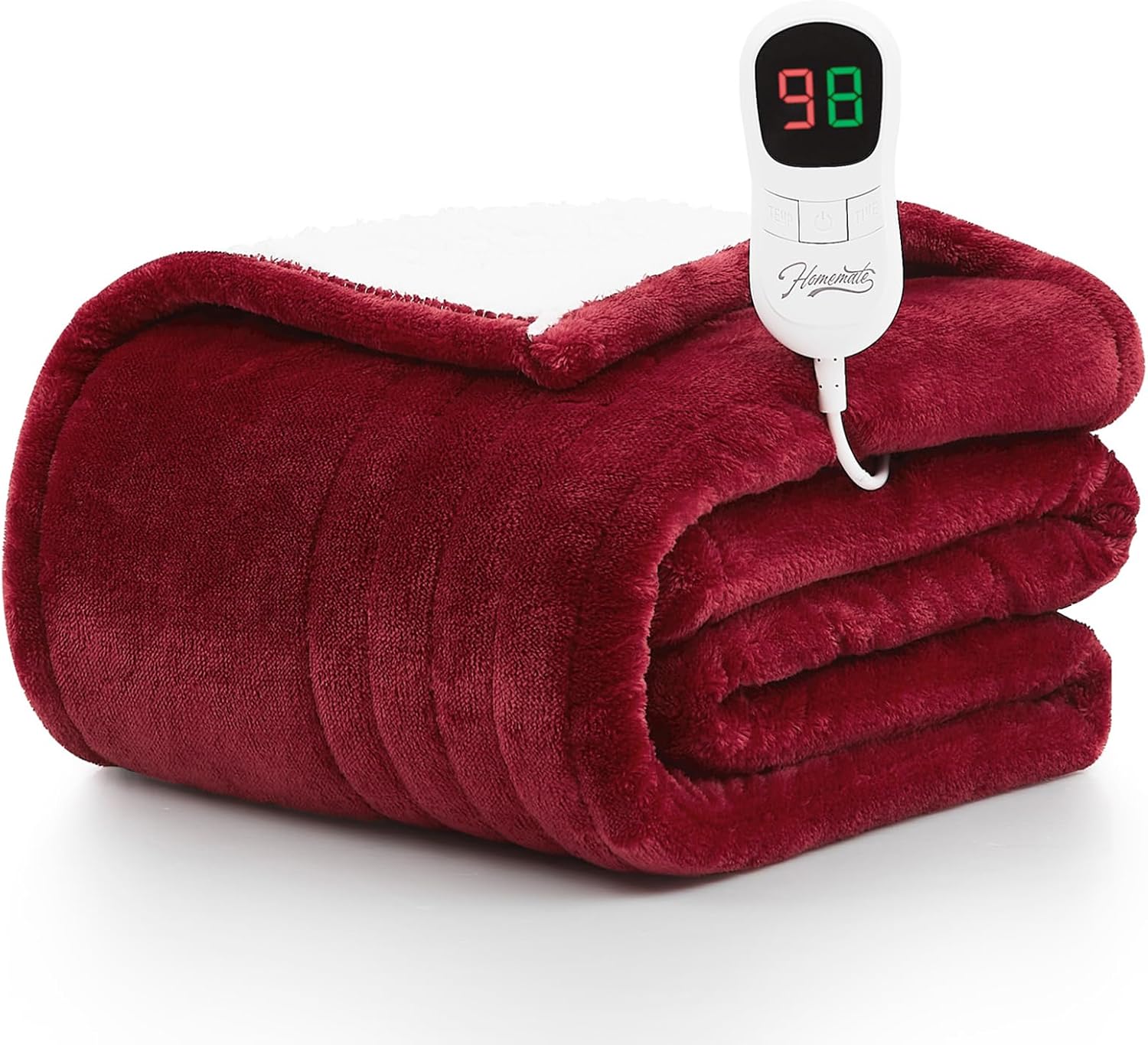 Homemate Heated Blanket Electric Throw - 50