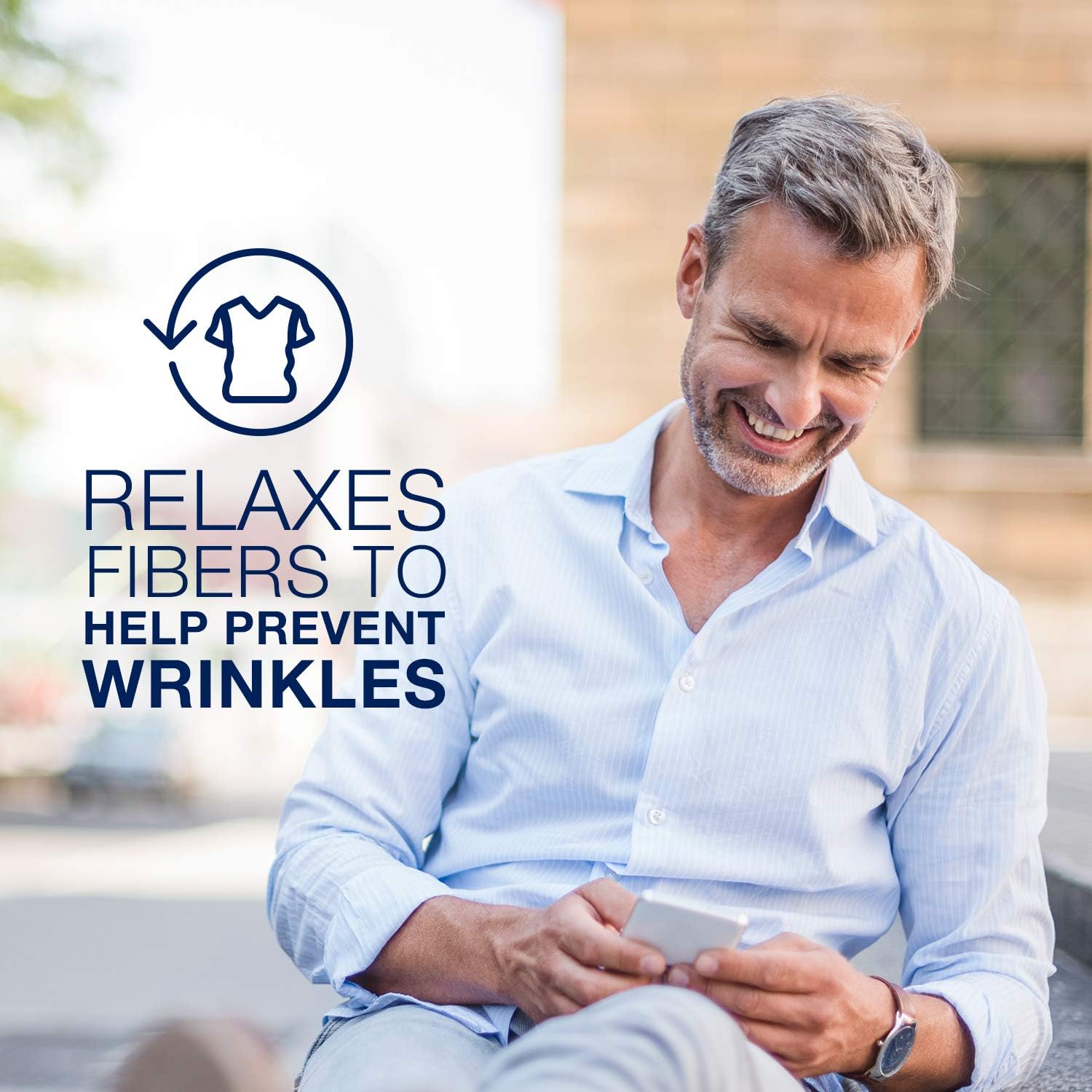 Downy WrinkleGuard Liquid Fabric Softener and Conditioner, Fresh, 48 fl oz 48 Loads, Pack of 2