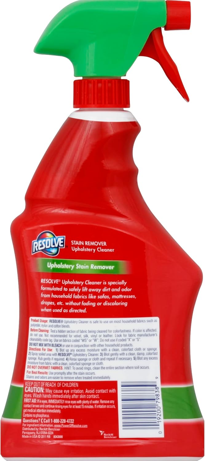 Resolve 22 fl oz Multi-Fabric Cleaner Liquid and Upholstery Stain Remover