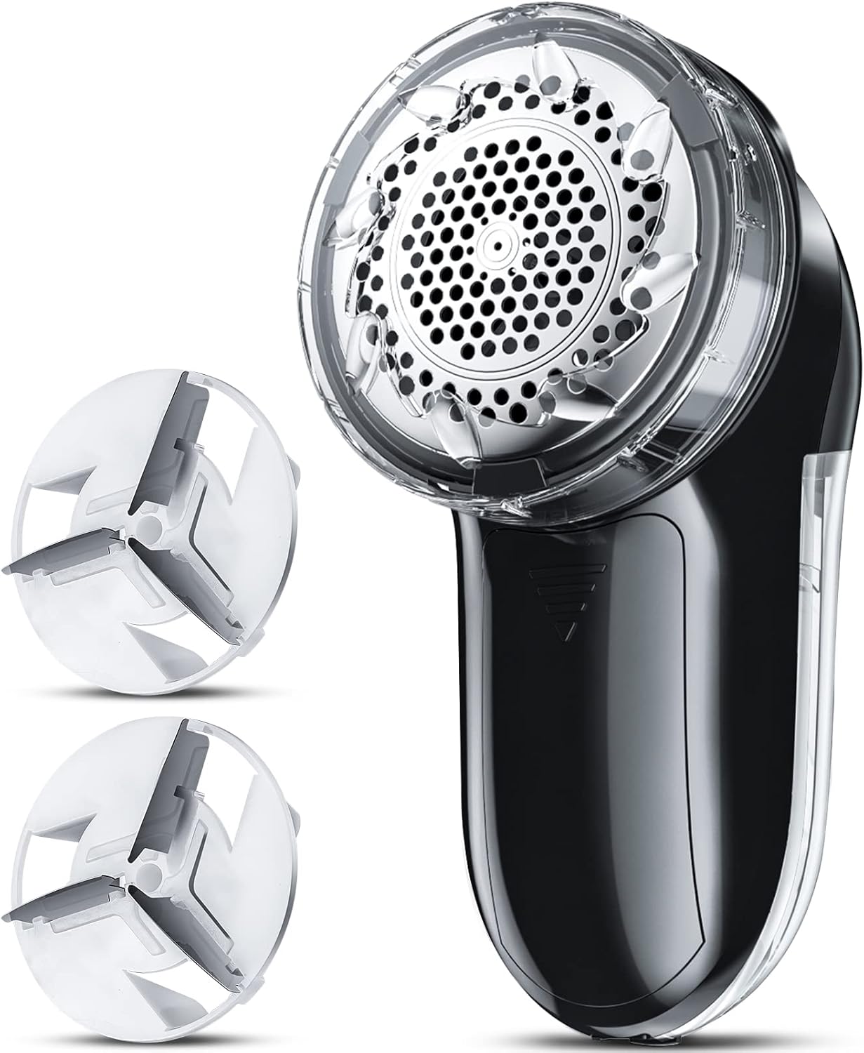 Bymore Fabric Shaver, Lint Remover, Lint Shaver Defuzzer Sweater Shaver for Clothes and Furniture AC Adapter or Battery Operated Pill Fuzz Remover