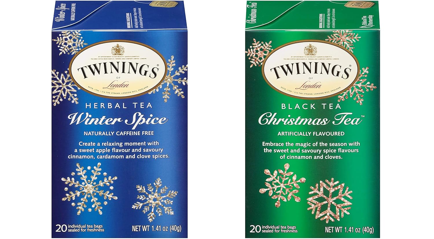 Twinings English Breakfast Black Tea Individually Wrapped Bags, 100 Count (Pack of 1), Smooth, Flavourful, and Robust, Caffeinated, Enjoy Hot or Iced | Packaging May Vary
