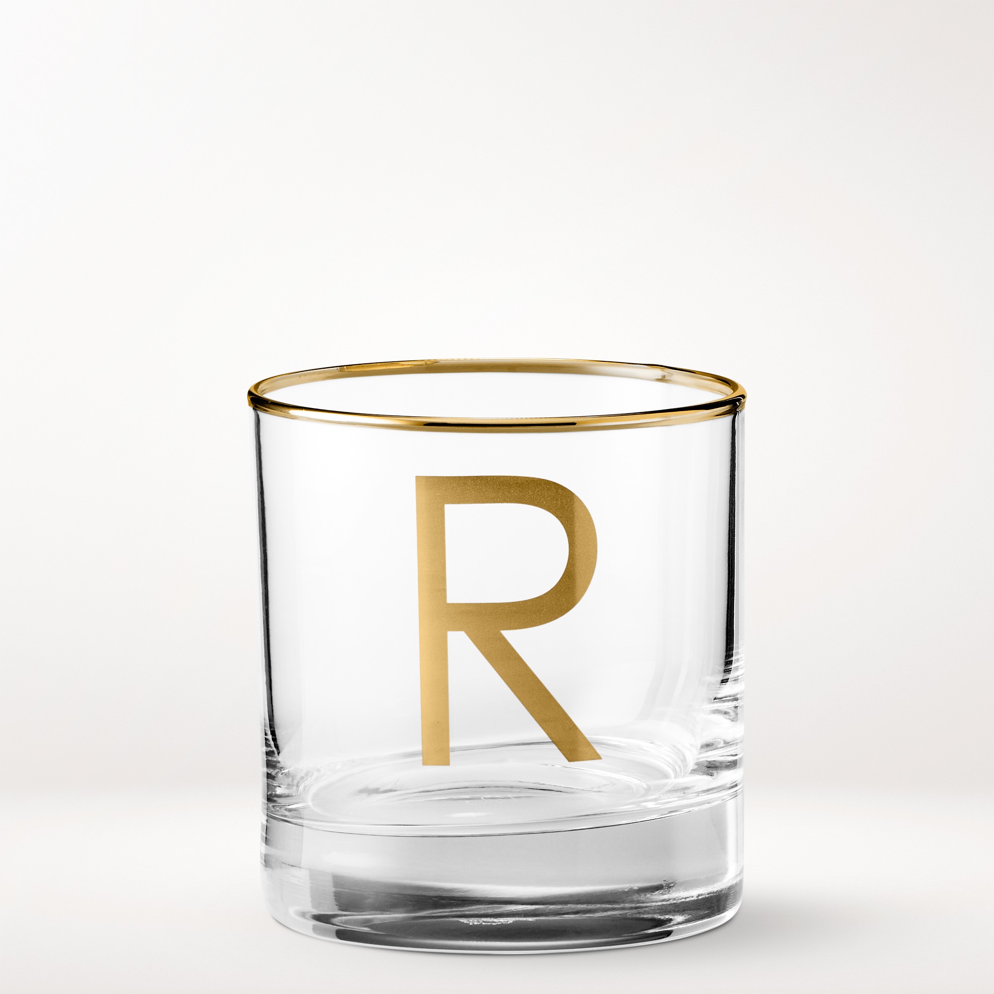 Monogram Double Old-Fashioned Glass
