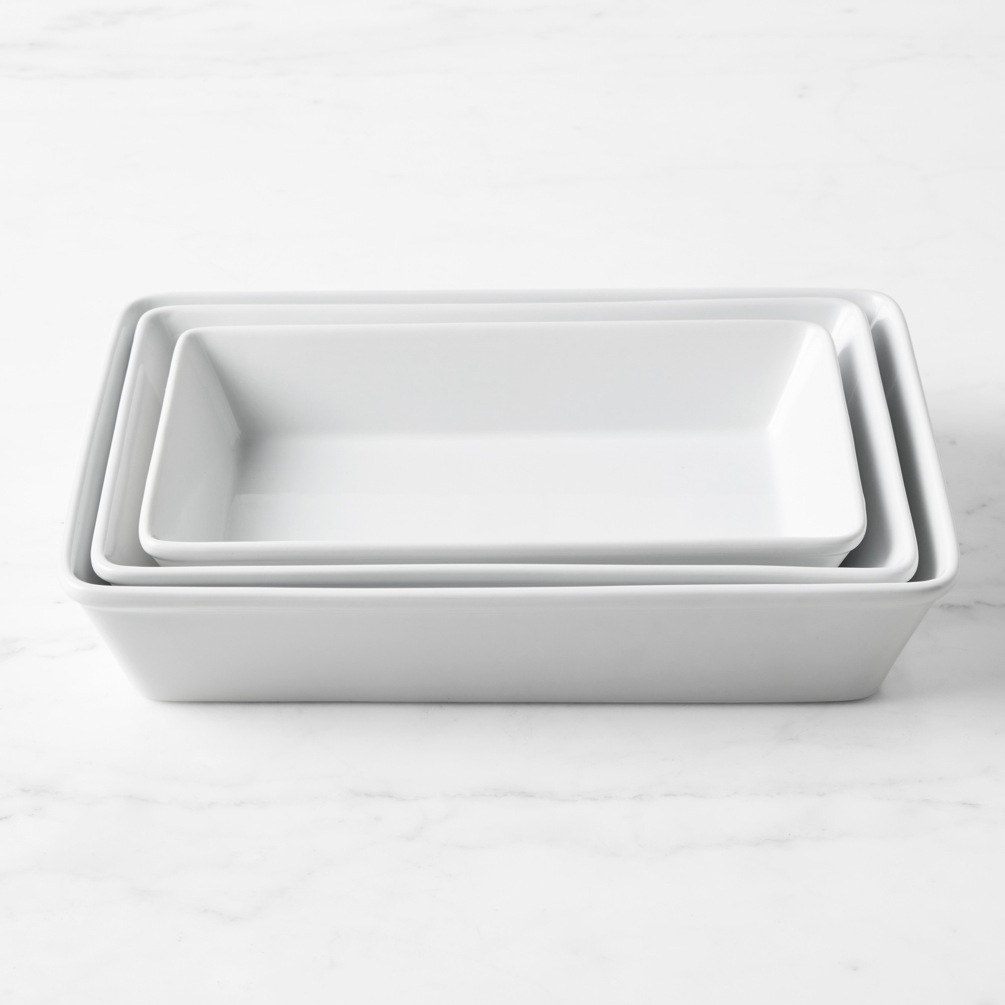 Open Kitchen Oven-to-Table Rectangular Bakers, Set of 3