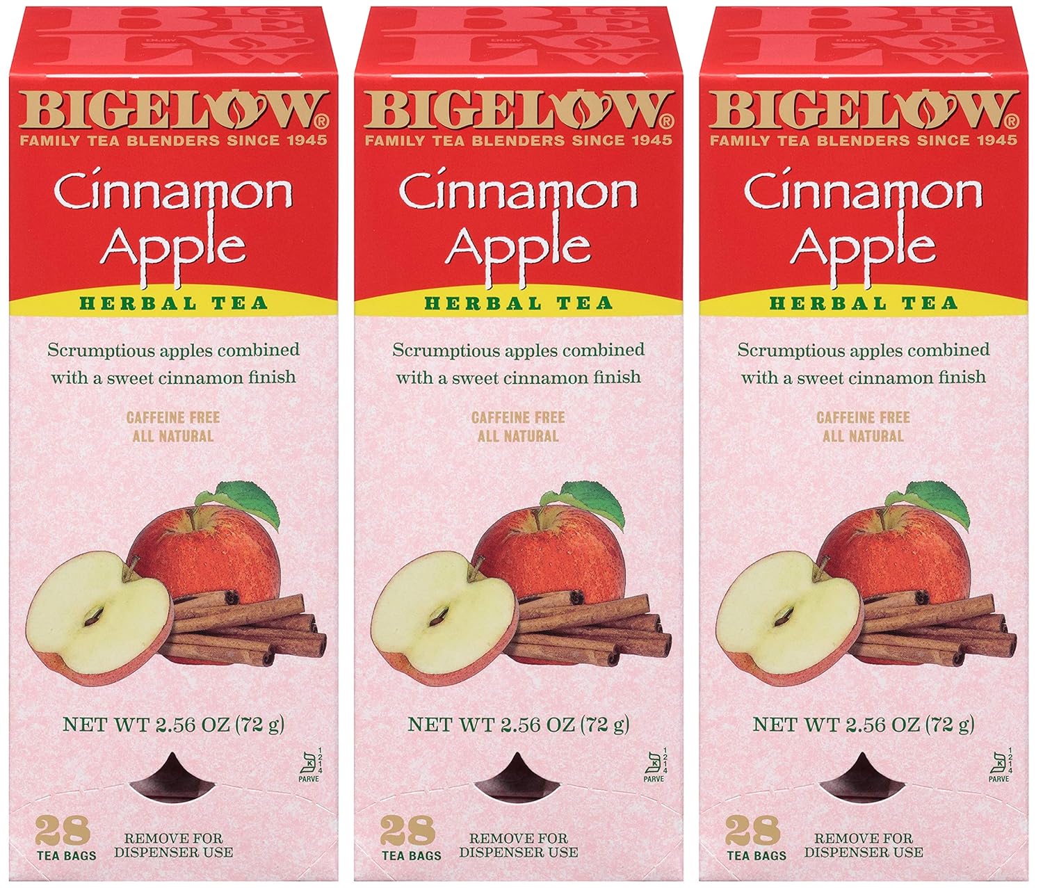 Bigelow Tea Lemon Ginger plus Probiotics Herbal Tea, Caffeine Free Tea with Lemon and Ginger, 18 Count Box (Pack of 6), 108 Total Tea Bags