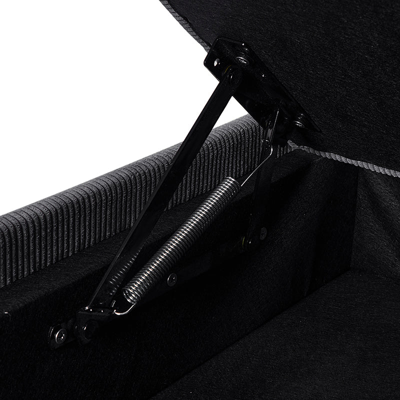 Aladino 2-Piece Upholstered Reversible Sectional Sofa with Storage