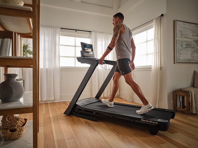 NordicTrack T Series: Perfect Treadmills for Home Use, Walking or Running Treadmill with Incline, Bluetooth Enabled, 300 lbs User Capacity