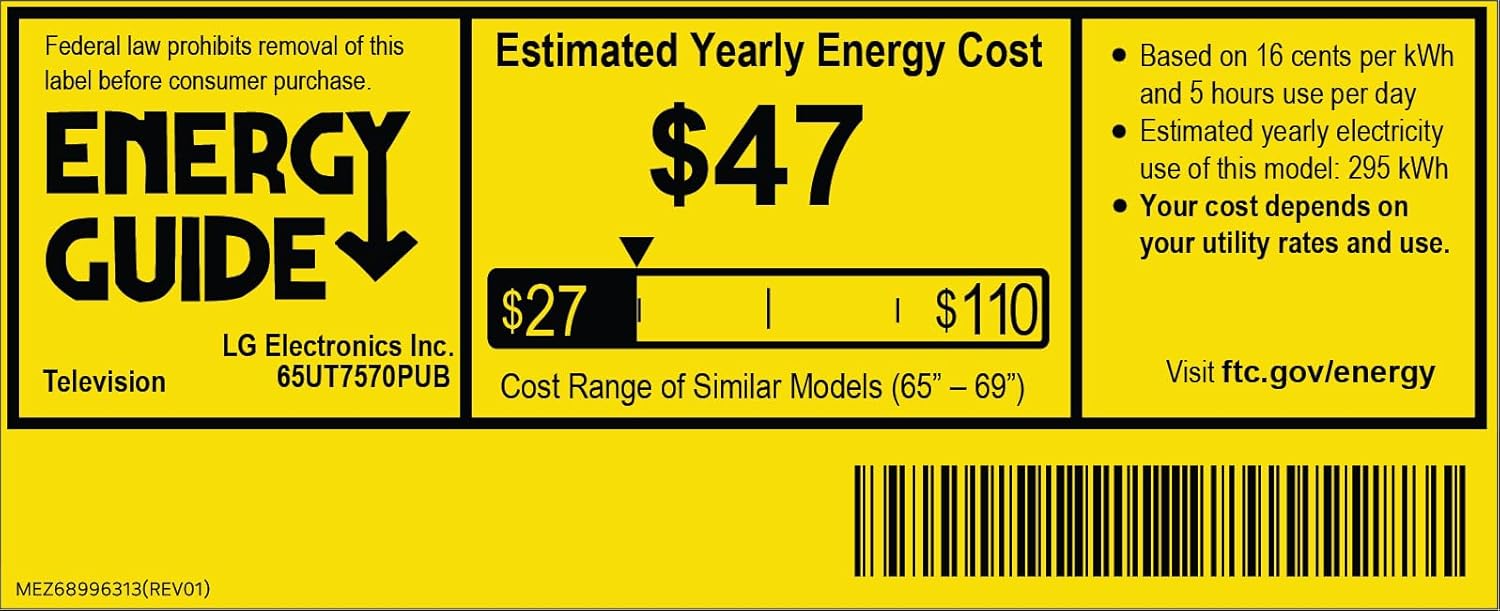 LG 86-Inch Class UT75 Series LED Smart TV 4K Processor Flat Screen AI-Powered with Alexa Built-in (86UT7590PUA, 2024)