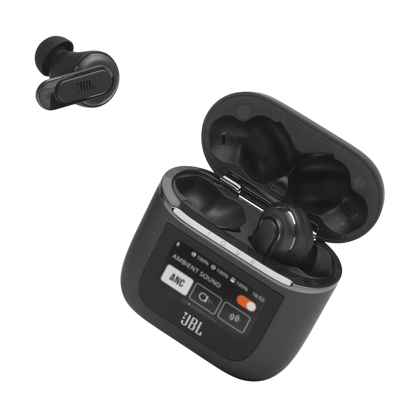JBL Tour Pro 2 - True Wireless Noise Cancelling Earbuds, Small
