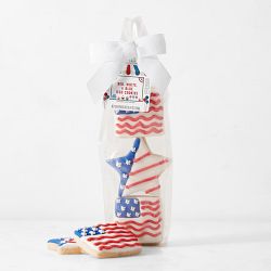 Williams Sonoma Red, White & Blue Iced Cookies