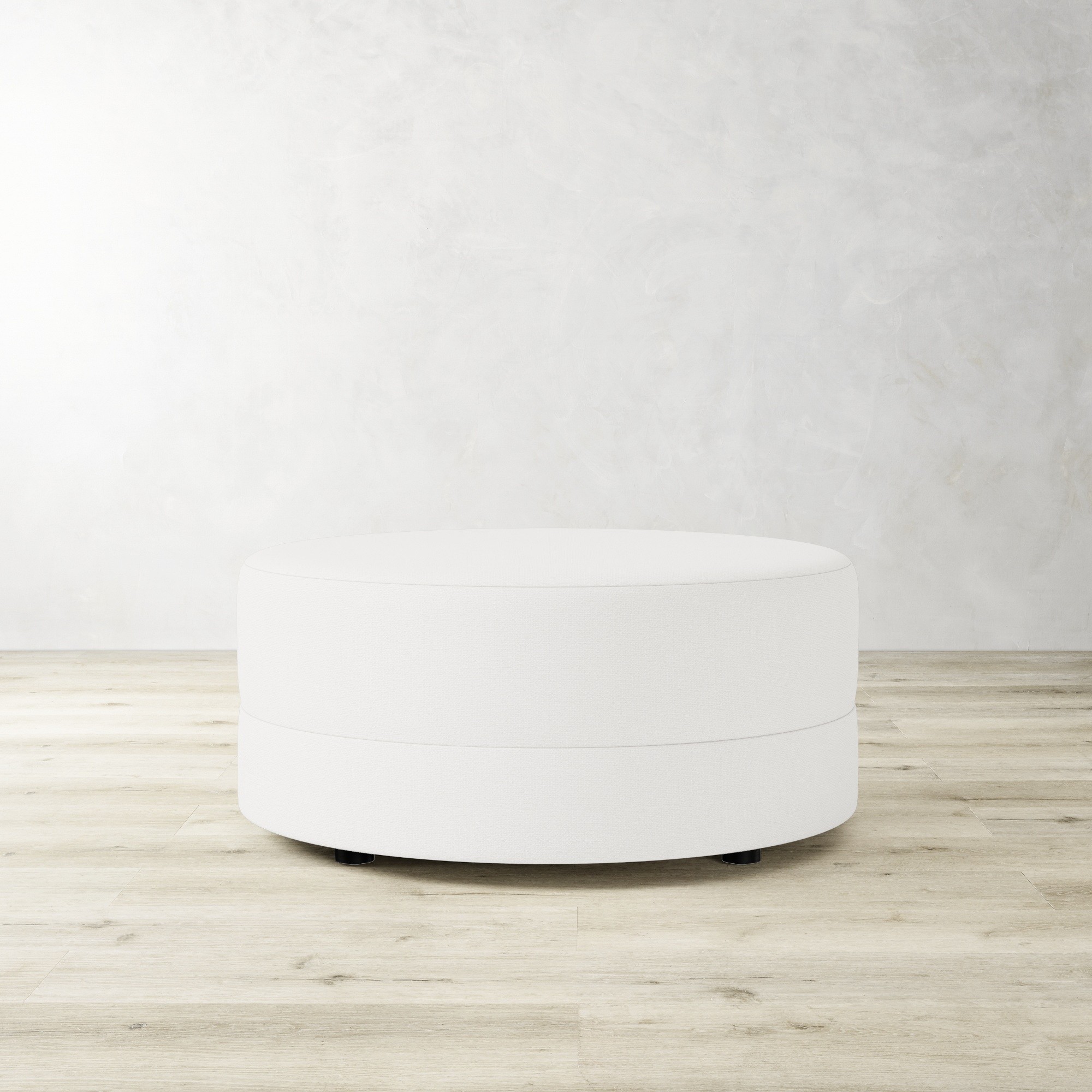 Capri Round Coffee Table Ottoman (36