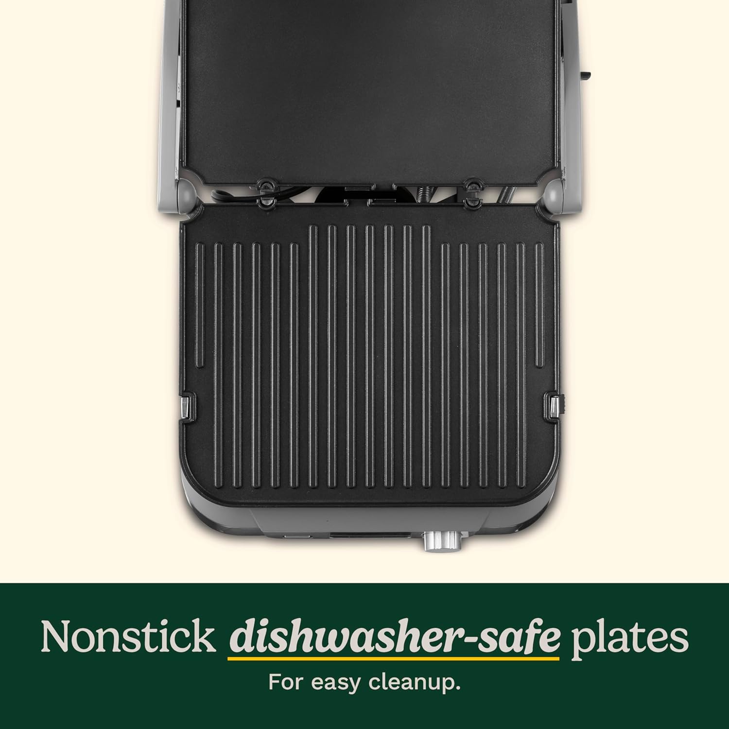 Cuisinart Panini Press, Stainless Steel Griddler, Sandwich Maker & More, 5-IN-1, GR-4NP1