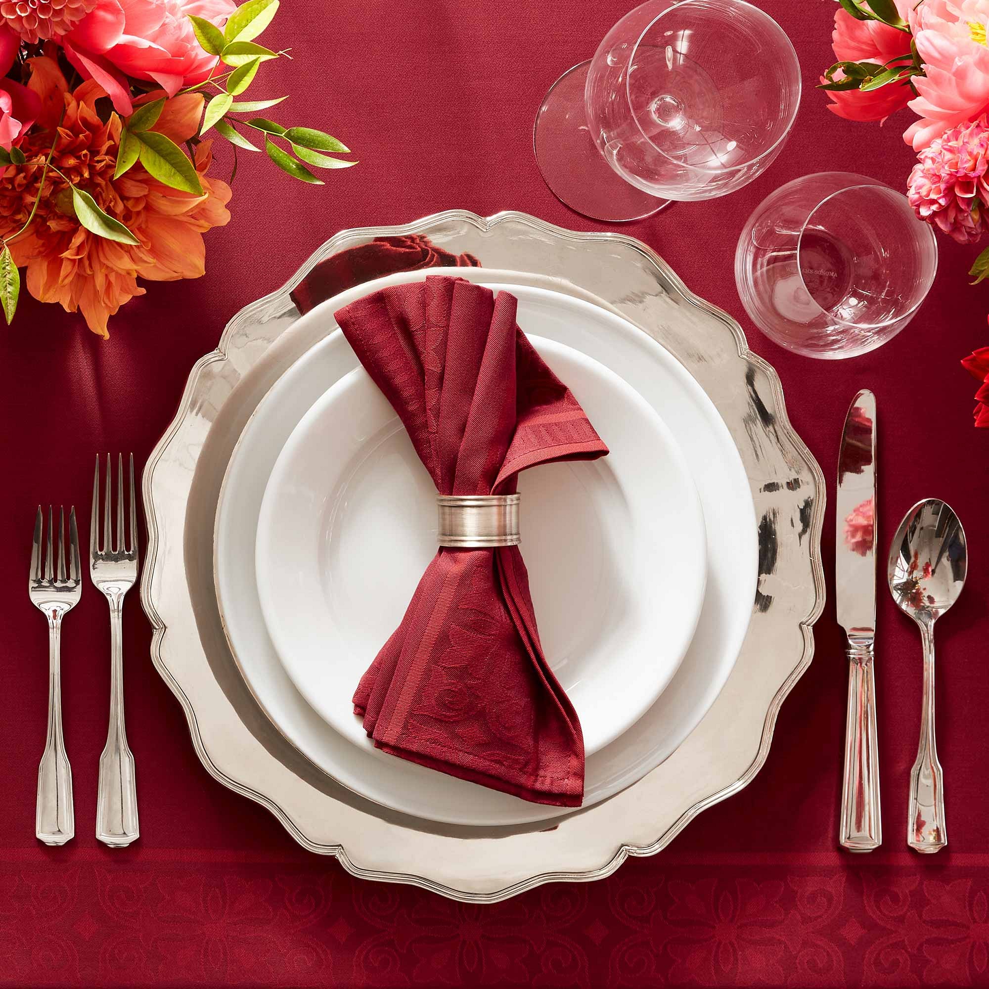 Williams Sonoma Pantry Napkin Rings, Set of 6