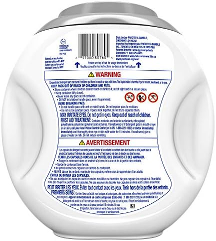 Tide Hygienic Clean Heavy 10x Duty Power PODS Laundry Detergent Pacs For Visible and Invisible Dirt, Spring Meadow Scent, 45 Count