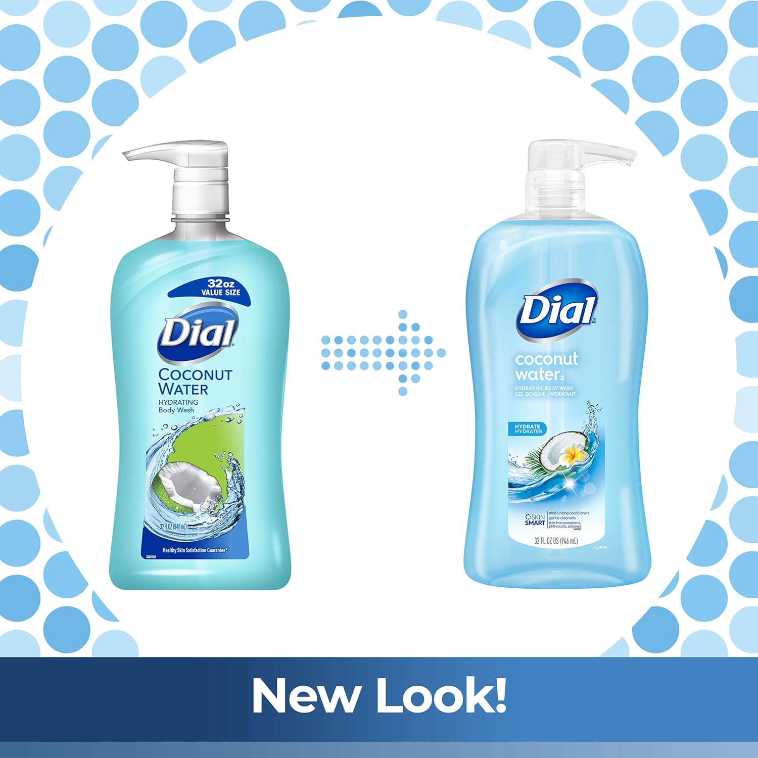 Dial Body Wash, Refresh & Renew Spring Water, 32 fl oz