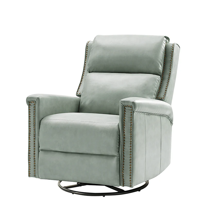 Anton Traditional Design Swivel and Rocker Power Recliner