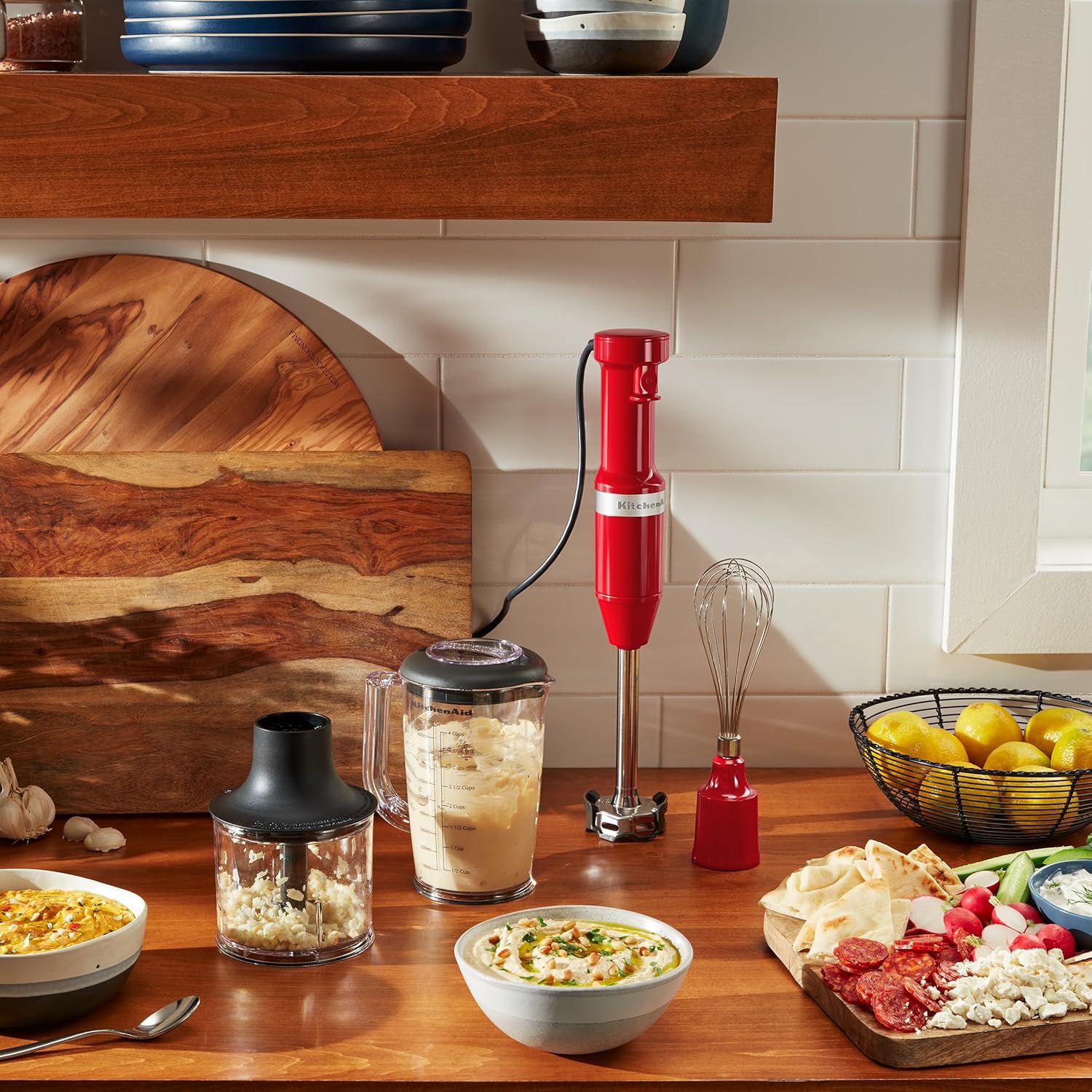 KitchenAid Variable Speed Corded Hand Blender KHBV53, Matte Black