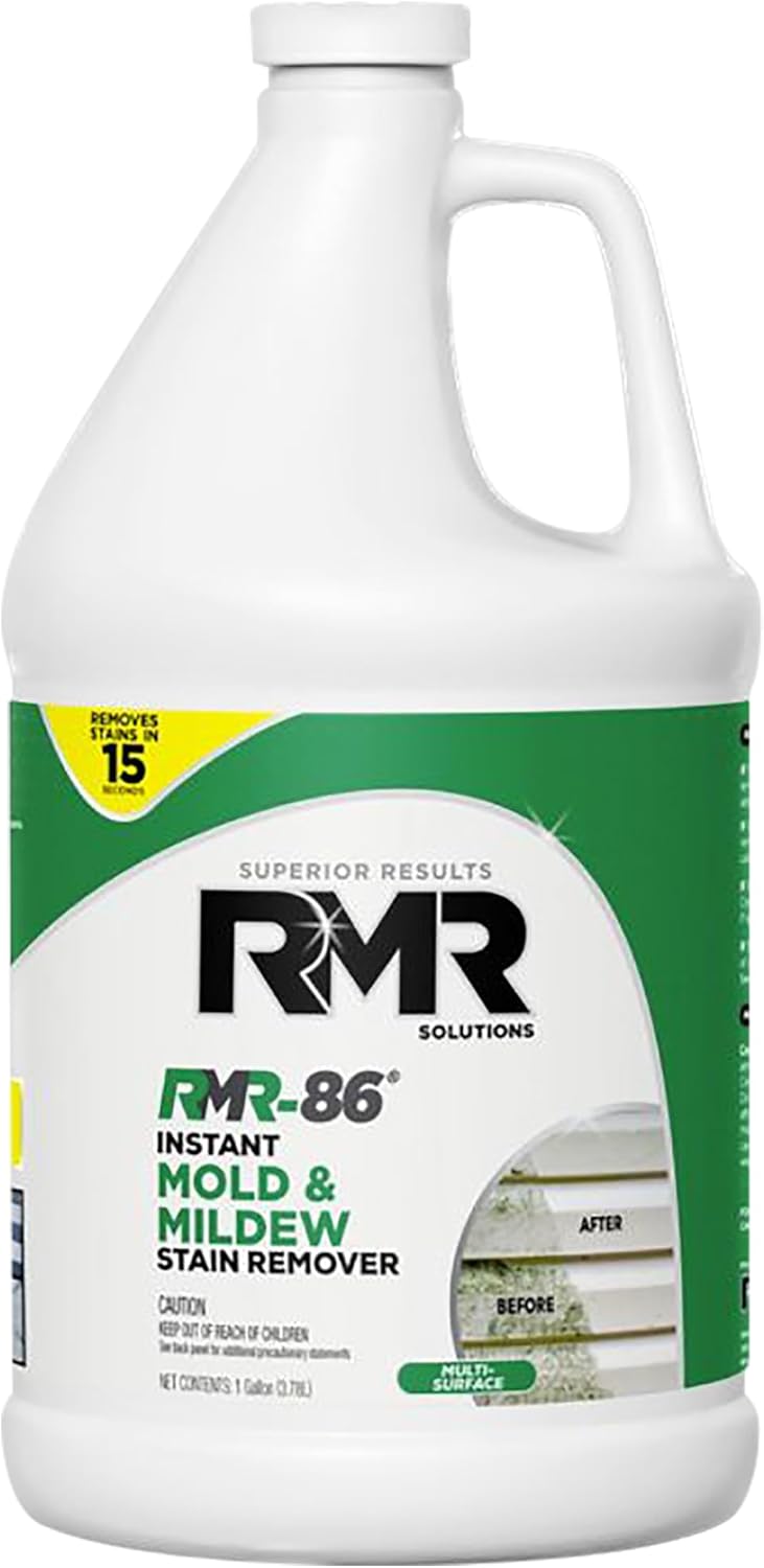 RMR-86 Instant Mold and Mildew Stain Remover Spray - Scrub Free Formula, 32 Fl Oz