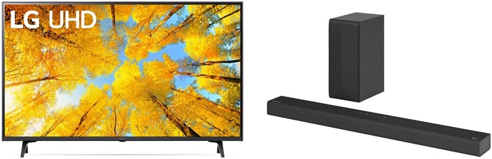 LG 75-Inch Class UQ7590 Series 4K Smart TV, AI-Powered 4K, Cloud Gaming (75UQ7590PUB, 2022),Grey