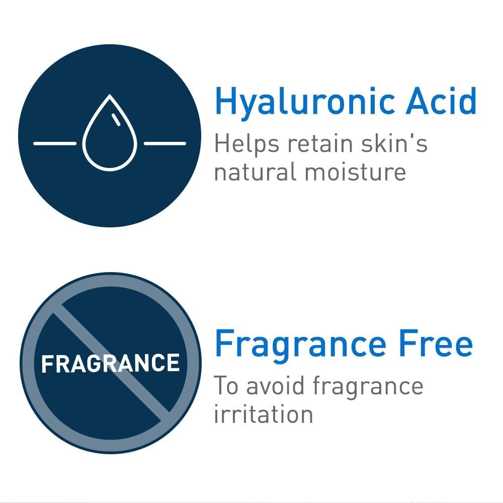 CeraVe Hydrating Cleanser Bar | Soap-Free Body and Facial Cleanser with 5% Cerave Moisturizing Cream | Fragrance-Free |2-Pack, 4.5 Ounce Each