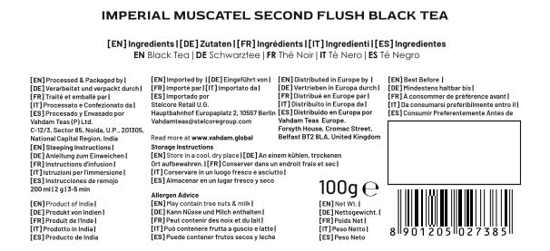 VAHDAM, Organic Turmeric Ginger Herbal Tea Bags (100 Pyramid Tea Bags) Caffeine Free, Non GMO, Gluten Free | 100% Pure Herbal Blend - Savory & Spicy | Plant-Based Tea Bags | Resealable Ziplock Pouch