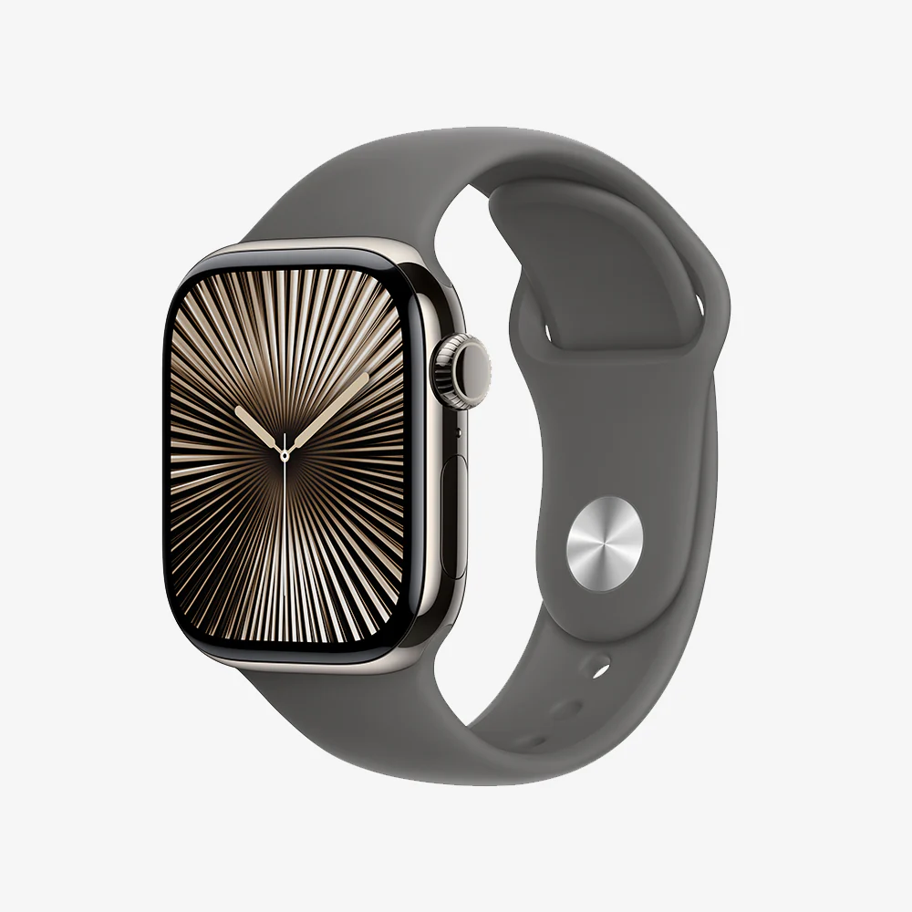 Watch Series 10 GPS + Cellular Titanium Case Sport Band