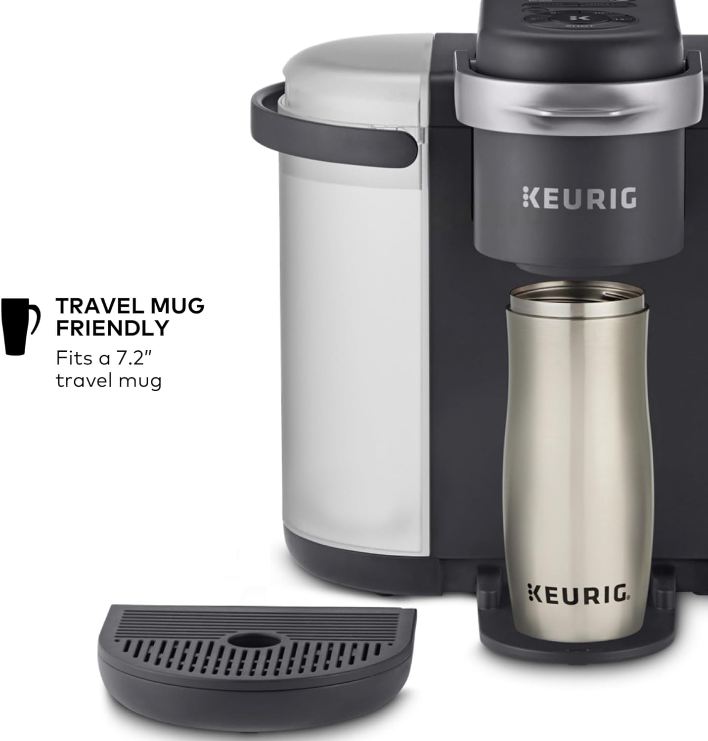 Keurig K-Cafe K-Duo Single Serve Coffee, Latte and Cappuccino Maker, 32 K-Cup Pods, Dark Charcoal