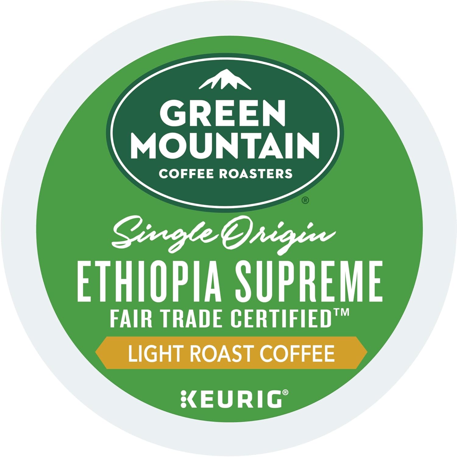 Green Mountain Coffee Roasters Breakfast Blend Single-Serve Keurig K-Cup Pods, Light Roast Coffee, 96 Count