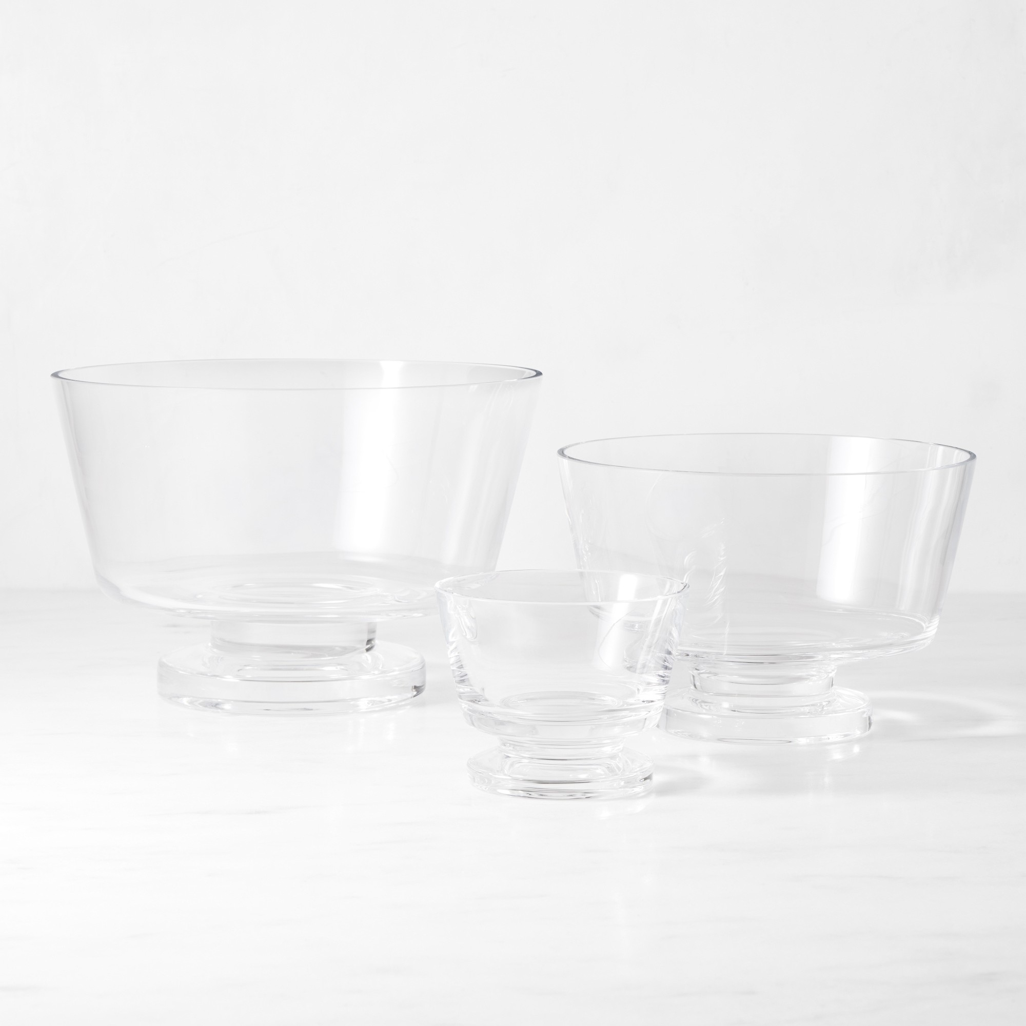 Coliseum Glass Serving Bowls
