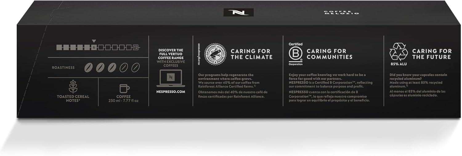 Nespresso Capsules Vertuo, Variety Pack, Medium and Dark Roast Coffee, 30 Count Coffee Pods, Brews 7.8 oz.