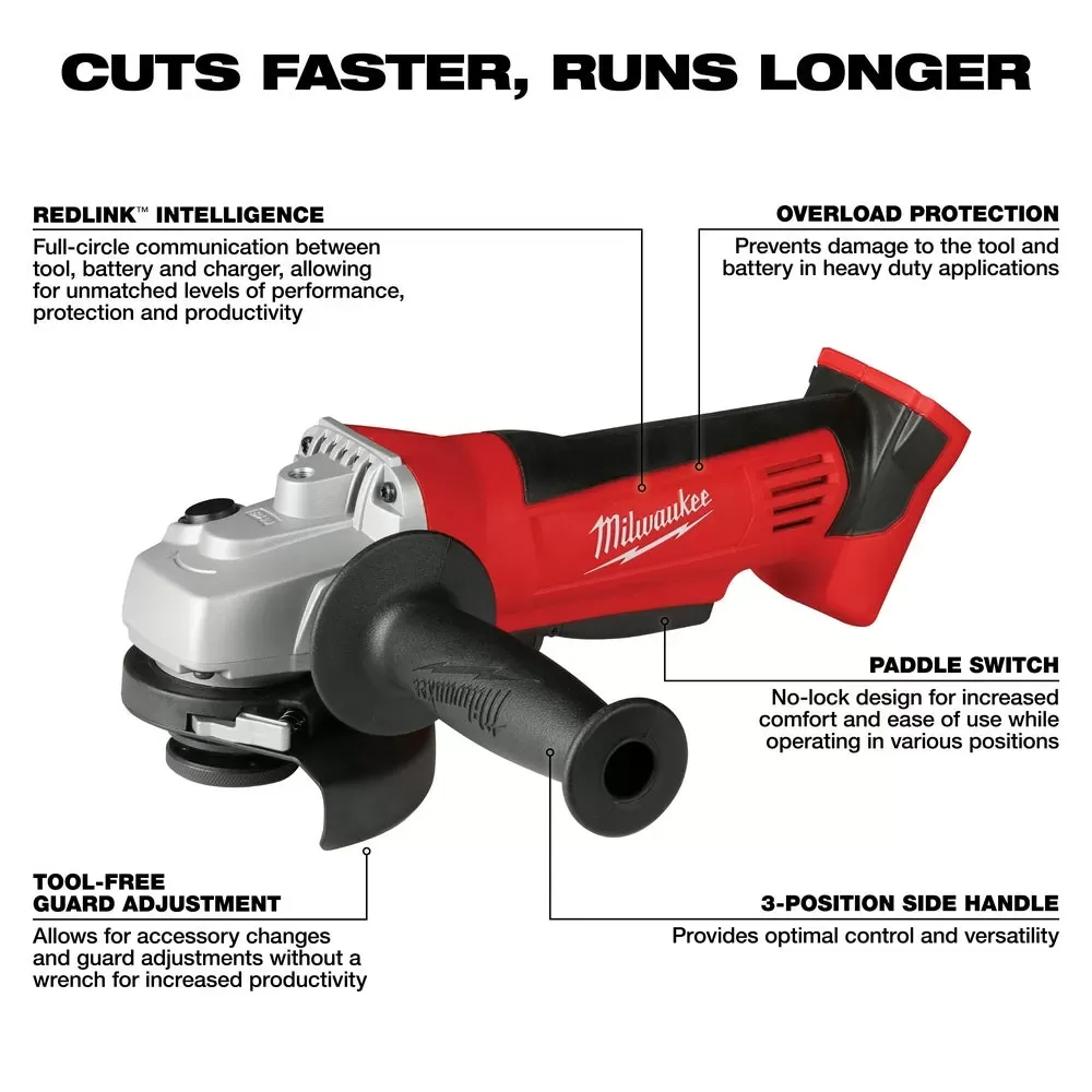 Milwaukee 2696-26 M18 18V Cordless Power Lithium-Ion 6-Tool Combo Kit