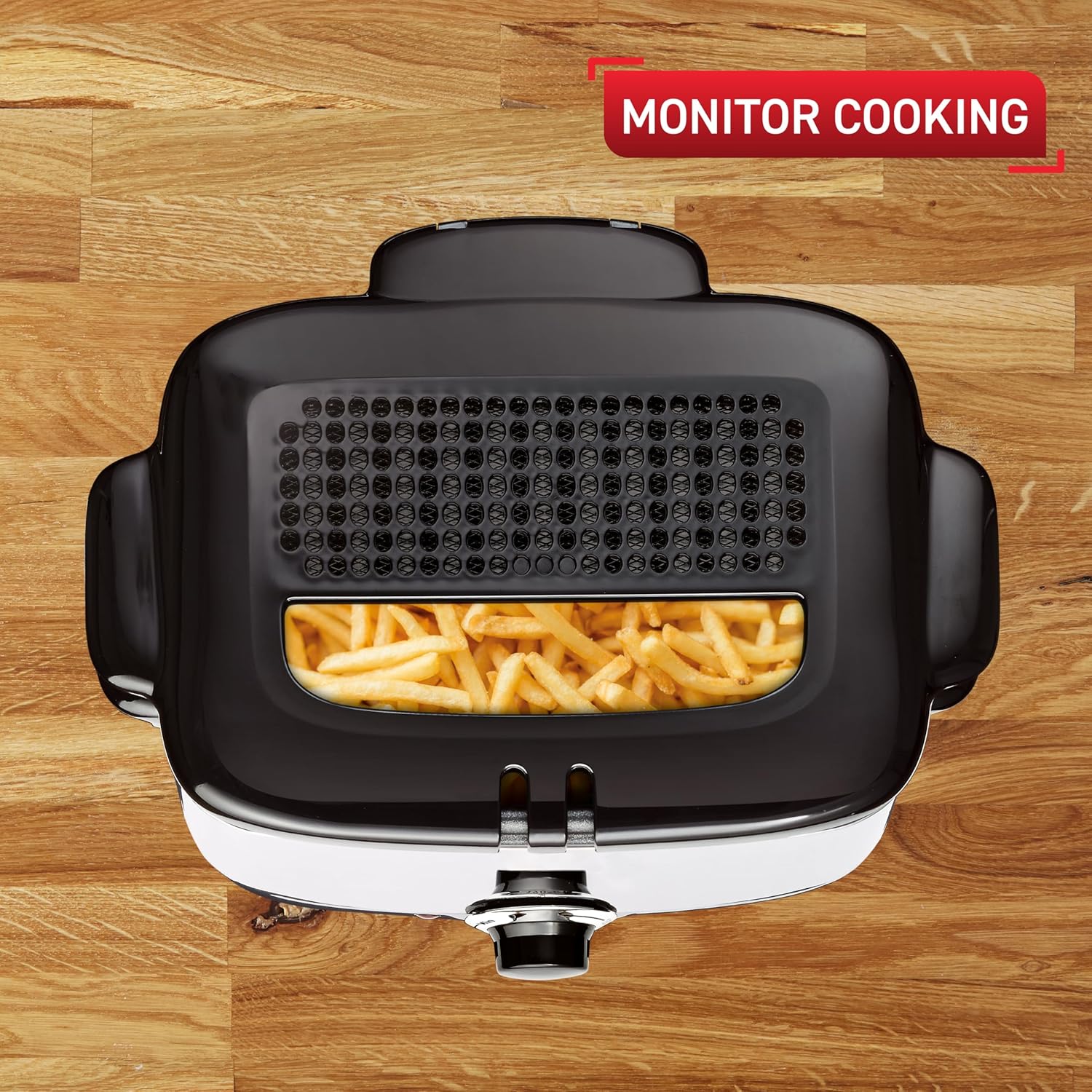 T-fal 3.5L Stainless Steel Deep Fryer with Basket, 1700W, Oil Filtration, Temp Control, Digital Timer, Dishwasher Safe Parts