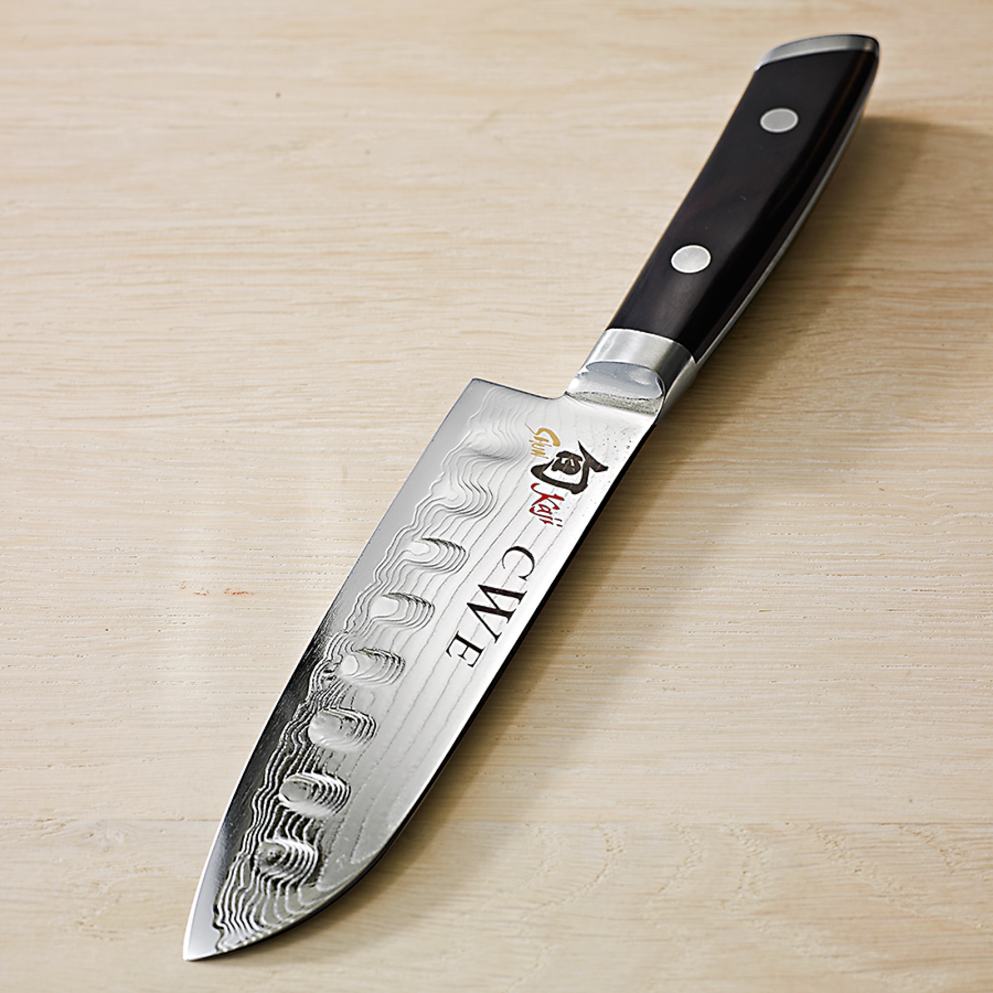 Shun Kaji Hollow-Ground Santoku Knife