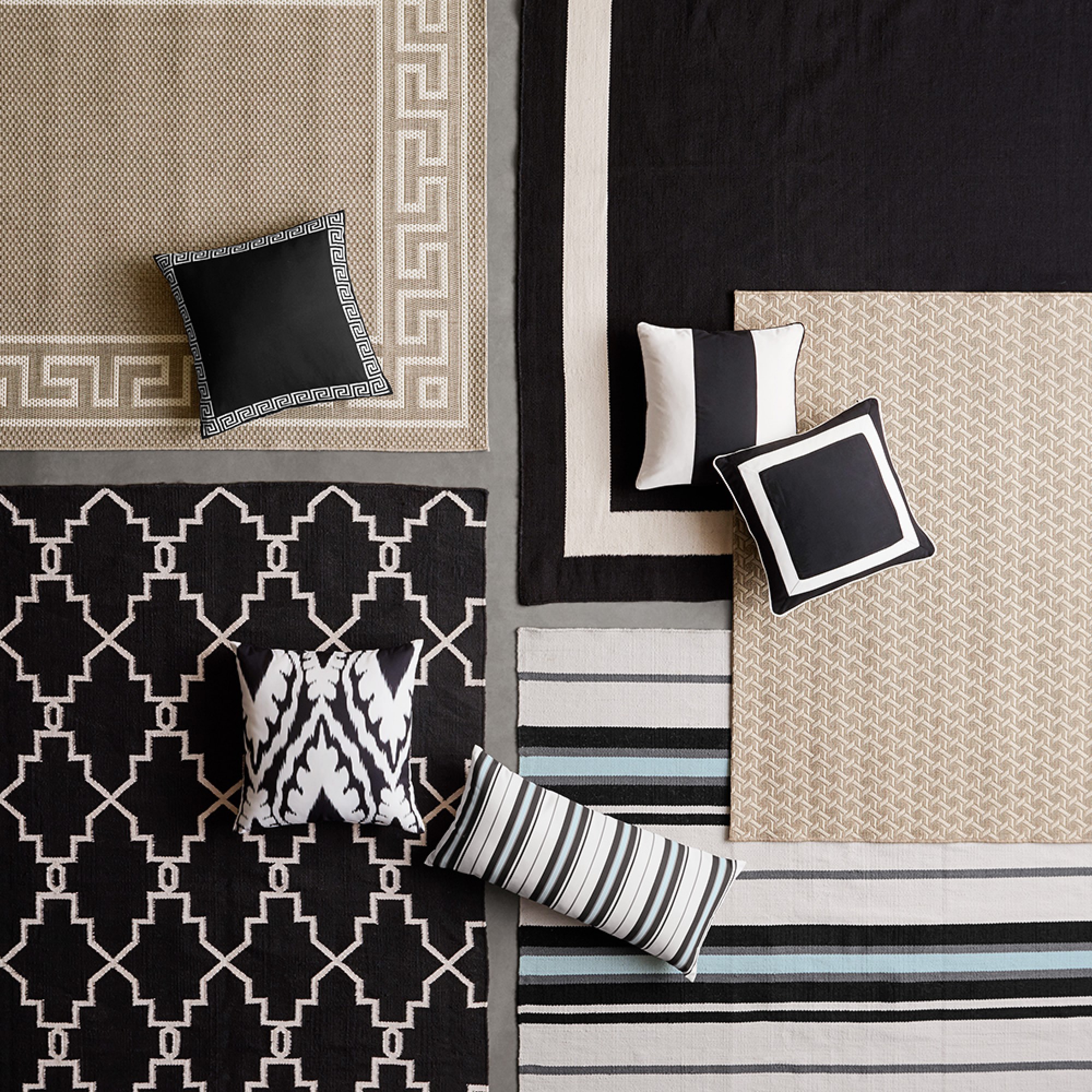 Faux Natural Textural Cane Indoor/Outdoor Rug