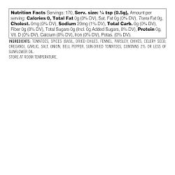 Williams Sonoma Pizza & Pasta Seasonings, Arrabiata