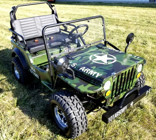 Mini Gas 125cc jeep Mini Truck ELITE Editionr