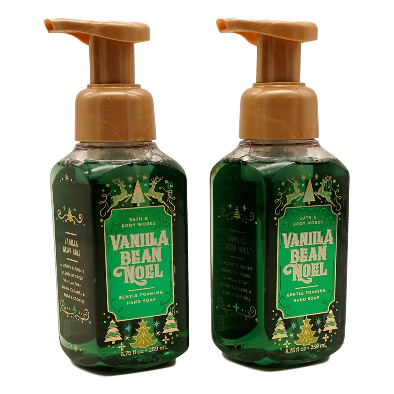 Bath and Body Works FRESH AND BRIGHT Hand Soaps - Set of 5 Gentle Foaming Soaps