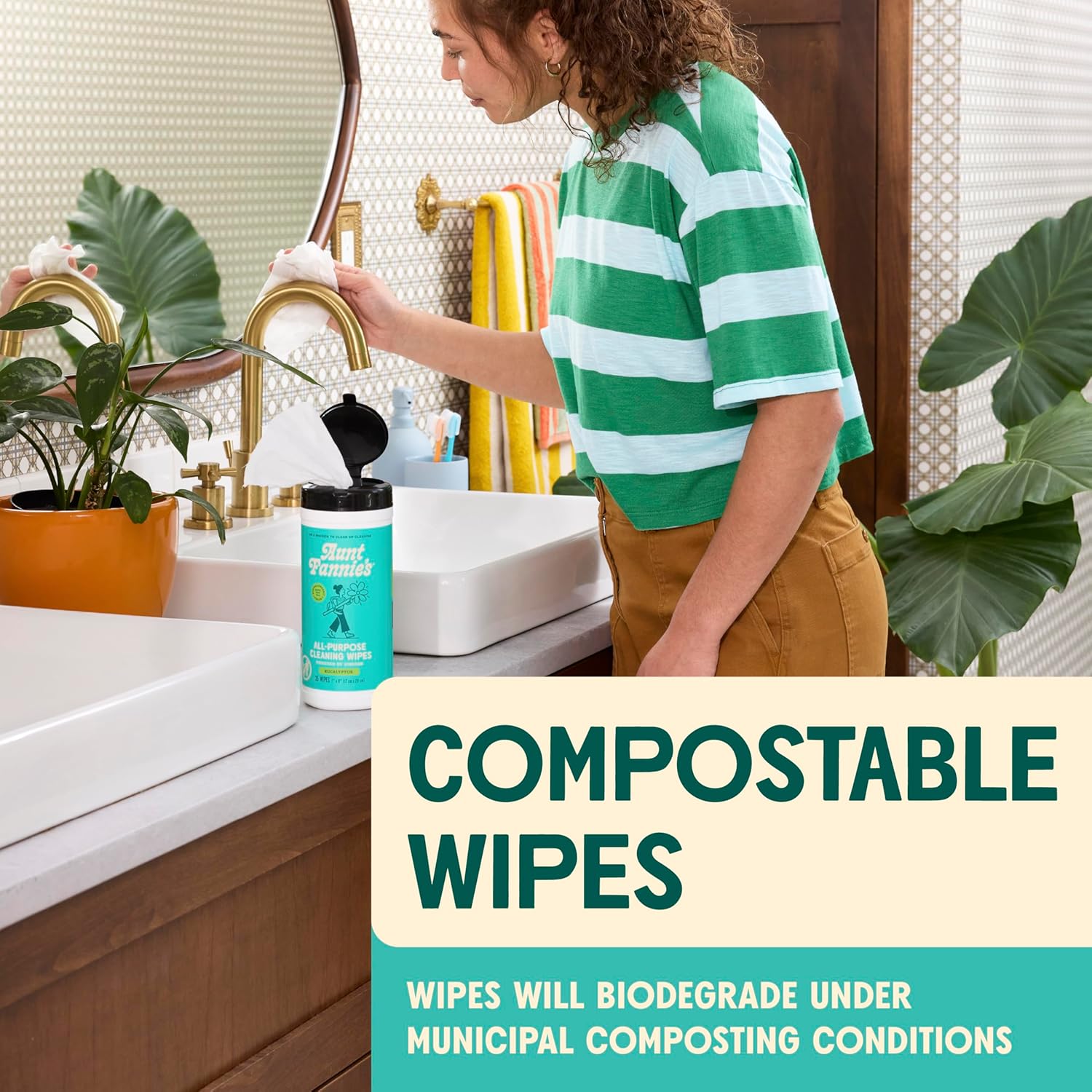 Aunt Fannie's Ultra Concentrated Floor Cleaner Vinegar Wash, Multi-Surface Floor Cleaner For Mopping, Makes 16 Gallons, Eucalyptus Scent, 32 oz. (Pack of 1), Packaging May Vary