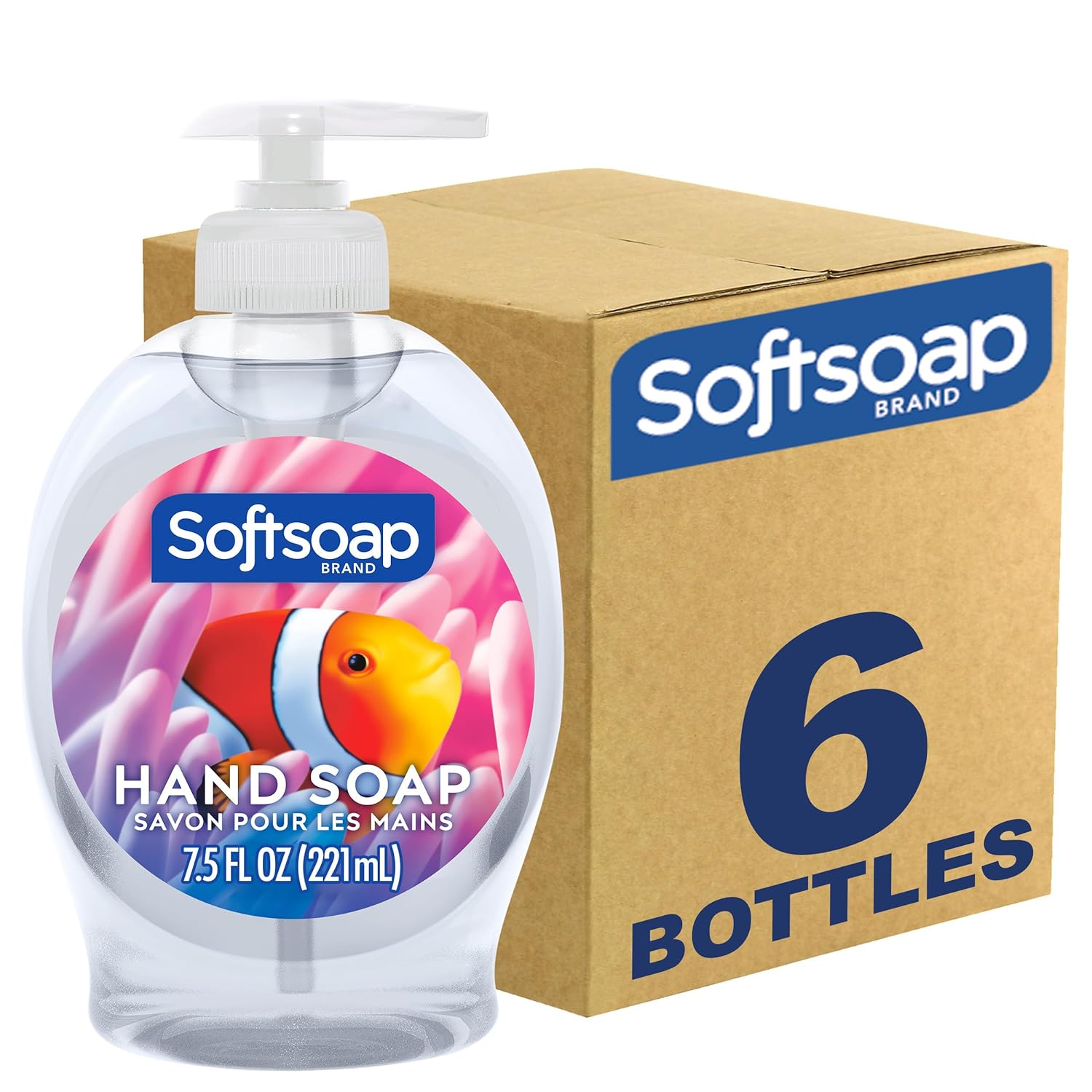 Softsoap Liquid Hand Soap, Fresh Breeze - 7.5 Fl Oz (Pack of 6)