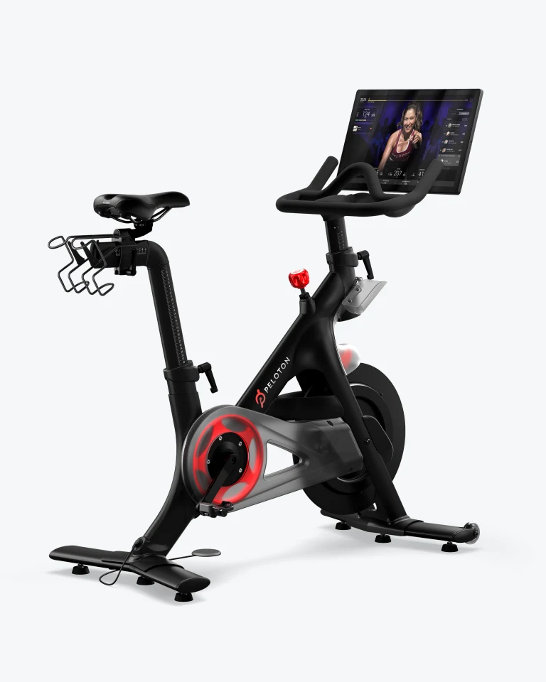 🔥Peloton Indoor Exercise Bike – High-Intensity Cardio Trainer with HD Touchscreen, Real-Time Classes, Quiet Belt Drive, Stable Frame – Fat Burning & Body Shaping