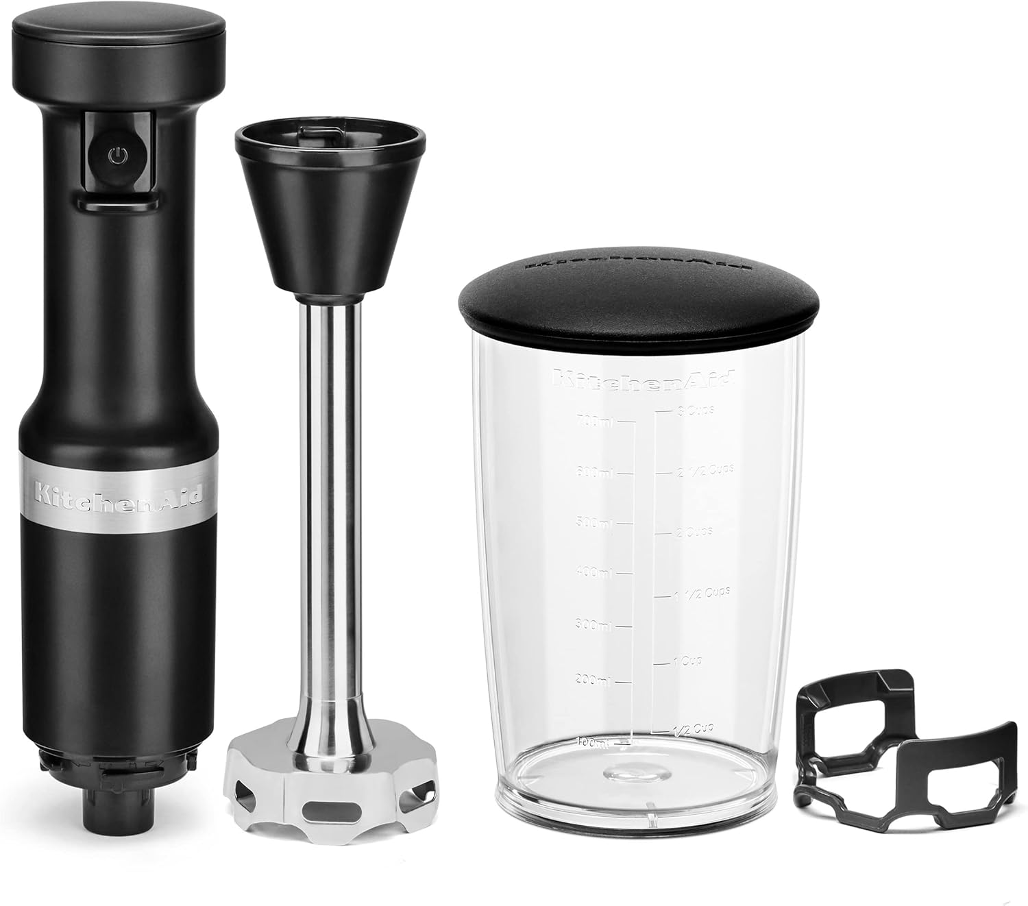 KitchenAid Variable Speed Corded Hand Blender KHBV53, Matte Black