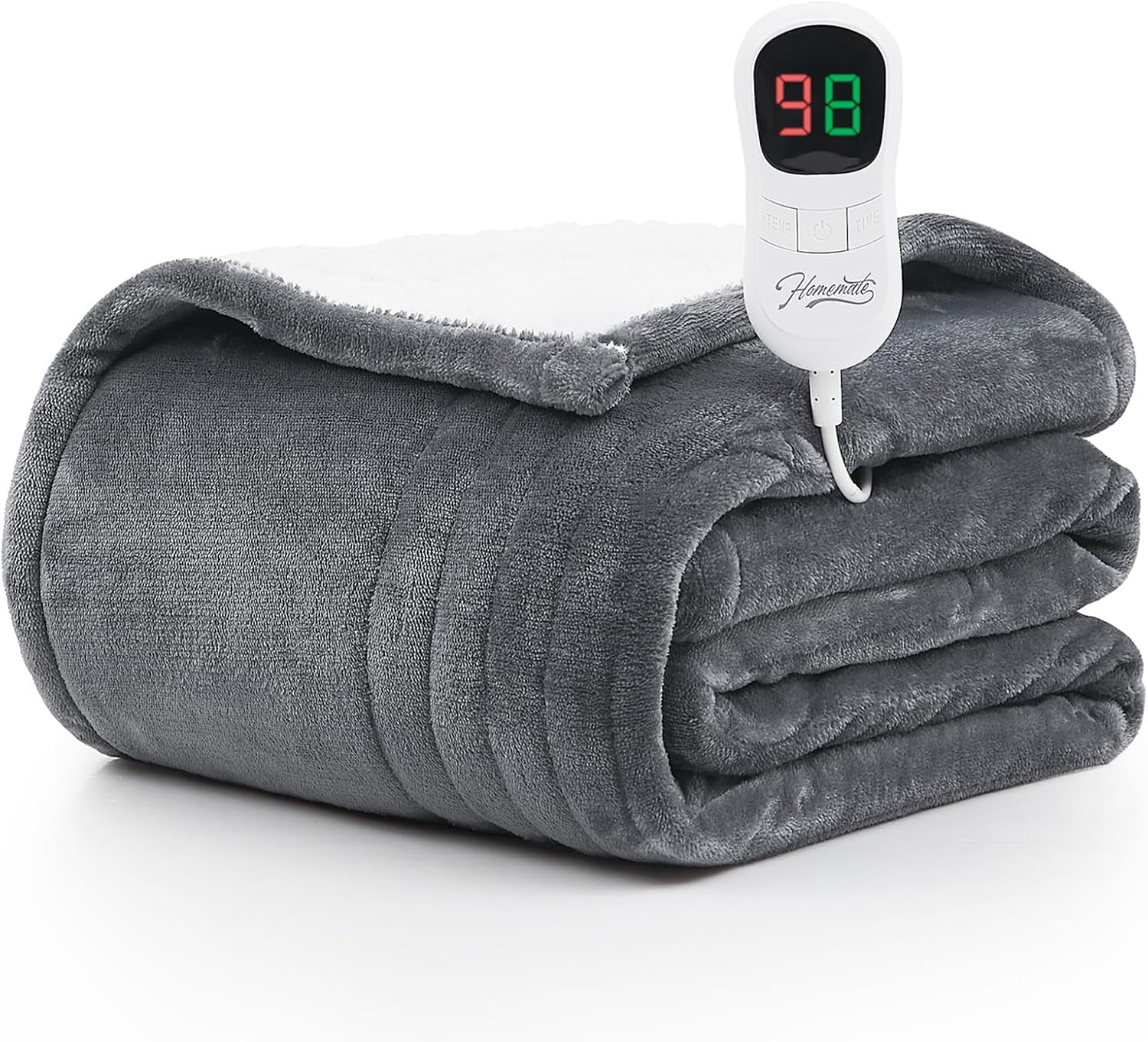 Homemate Heated Blanket Electric Throw - 50
