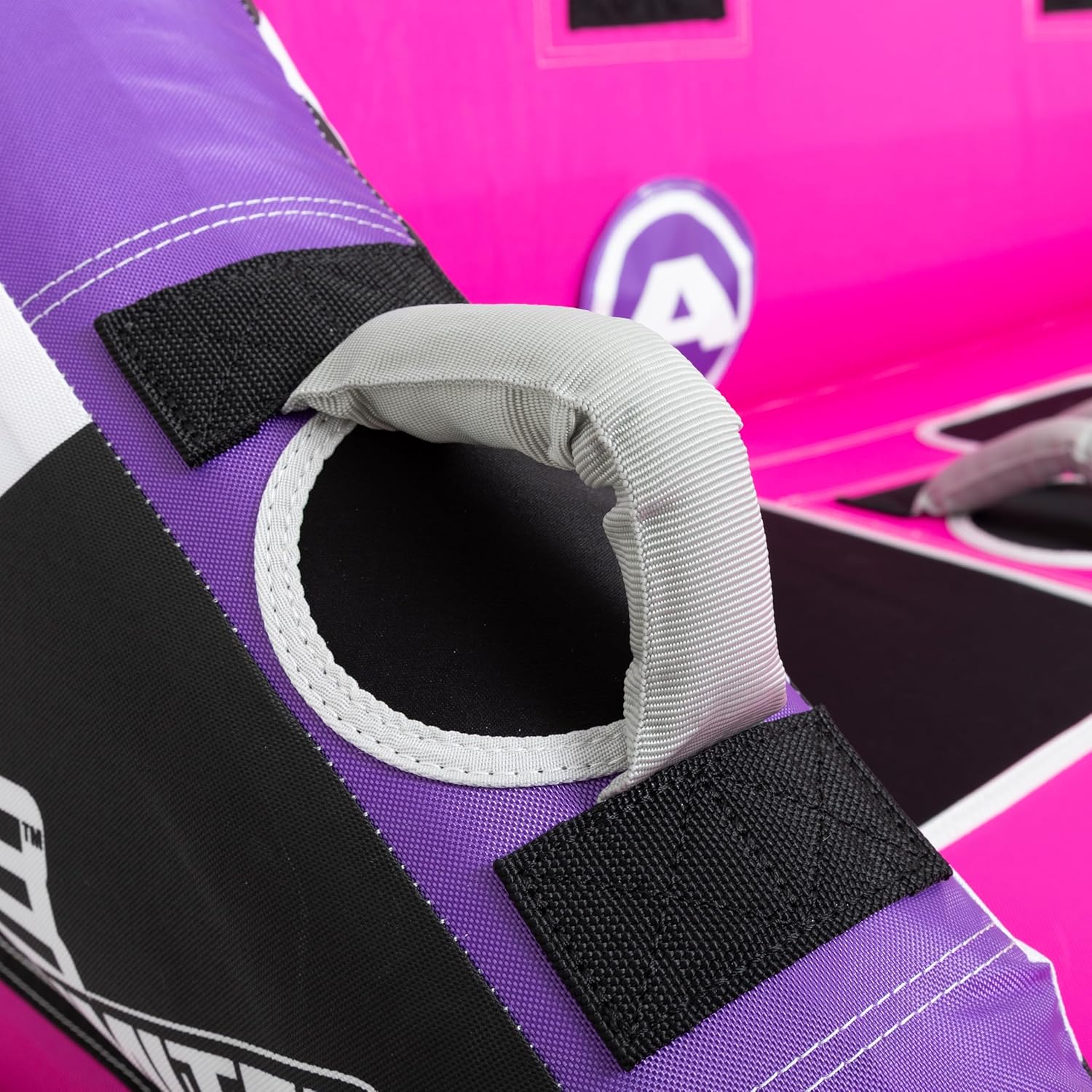 Airhead Mable Inflatable Towable Tube, 1-4 Rider Models, Dual Tow Points, Full Nylon Cover, EVA Foam Pads, Patented Speed Valve, Boat Tubes and Towables