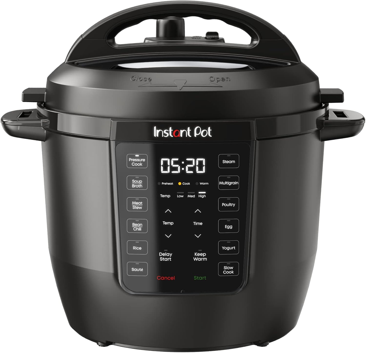 Instant Pot RIO, 7-in-1 Electric Multi-Cooker, Pressure Cooker, Slow Cooker, Rice Cooker, Steamer, Sauté, Yogurt Maker, & Warmer, Includes App With Over 800 Recipes, 6 Quart