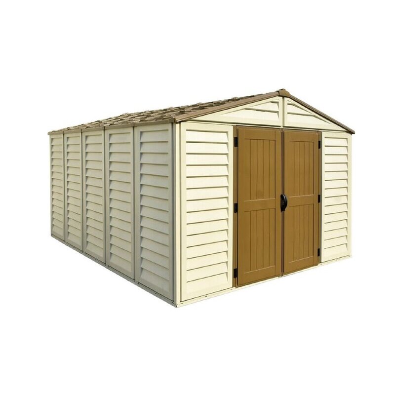 Woodbridge Plus 10.5 ft. W x 13 ft. D Plastic Storage Shed
