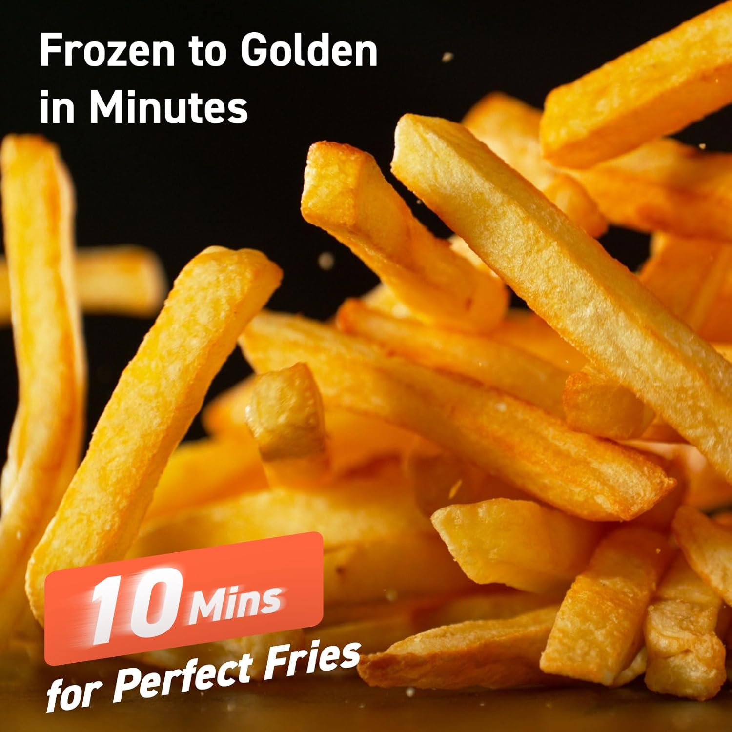 COSORI 2.1Qt Air Fryer, Small 4-in-1 Air Fryer Perfect for Simple Meals and Snack, Easy to Leftover Food to Crispy, 97% Less Oil, 30 In-App Recipes, Nonstick & Dishwasher Safe Basket