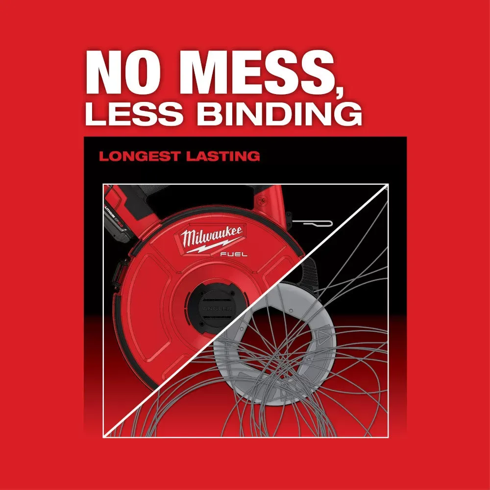 Milwaukee 2873-20S240 M18 FUEL 18V Angler Pulling Fish Tape w/ 240' x 1/8