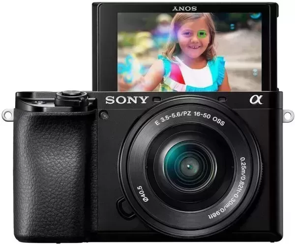 Alpha A6100 Mirrorless Camera With 16-50mm Zoom Lens, Black (ILCE6100L/B)