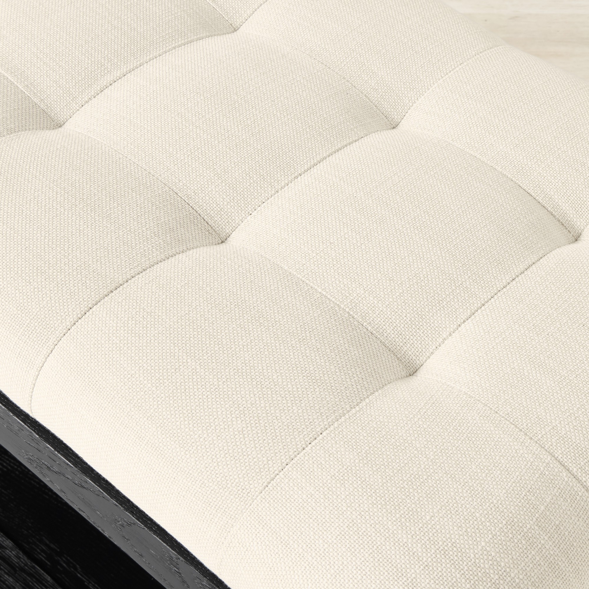 Porte Grid Tufted Bench (55