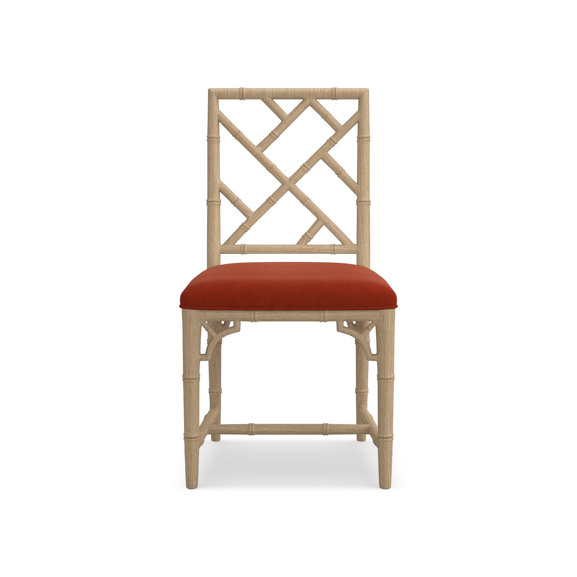 Chippendale Upholstered Bistro Side Chair