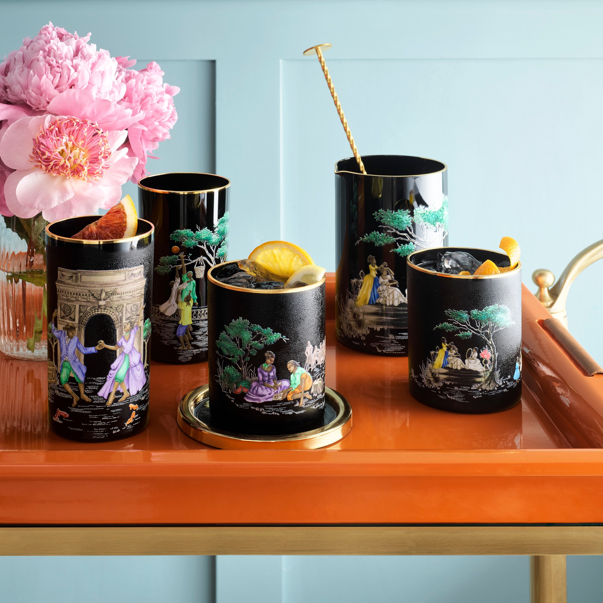 Sheila Bridges x Williams Sonoma Home Lacquered Tray